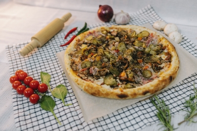 Пицца Наполи Виладж 33 см, Три Колобка