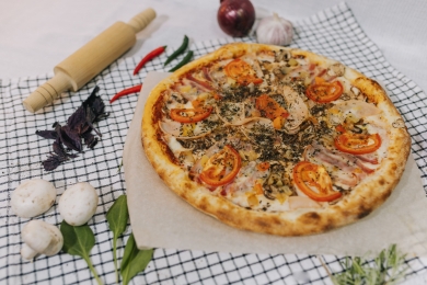 Пицца Неаполетано 33 см, Три Колобка