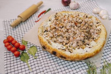 Пицца Поло Фунги 33 см, Три Колобка